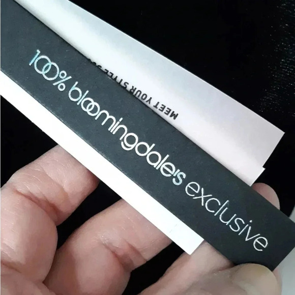 Bloomingdale's BLACK Sunset + Spring Crushed Velvet Sexy Jumpsuit Size Small NWT - Picture 8 of 12